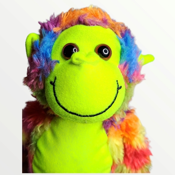 Hanging monkey soft toy cotton candy - Jess. - Picture 6 of 11